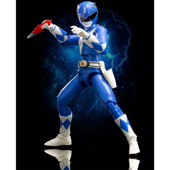 Power Rangers Furai Action Action Figure Blue Ranger 13 cm