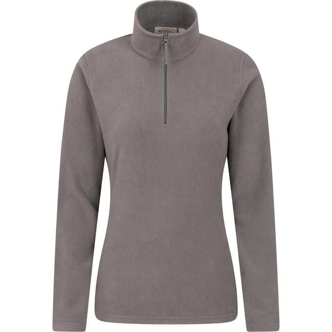 Mountain Warehouse Dames/Dames Camber II Fleece Top (Donkergrijs)