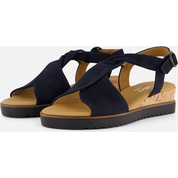 Gabor Gabor Sandalen blauw Suede