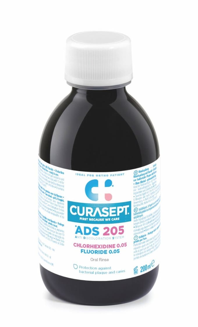 Curasept Mondspoeling 0,05% CHX - 3 x 200 ml - Voordeelverpakking