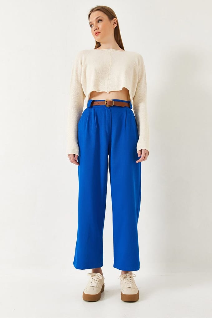 Brede Pantalon met Riem