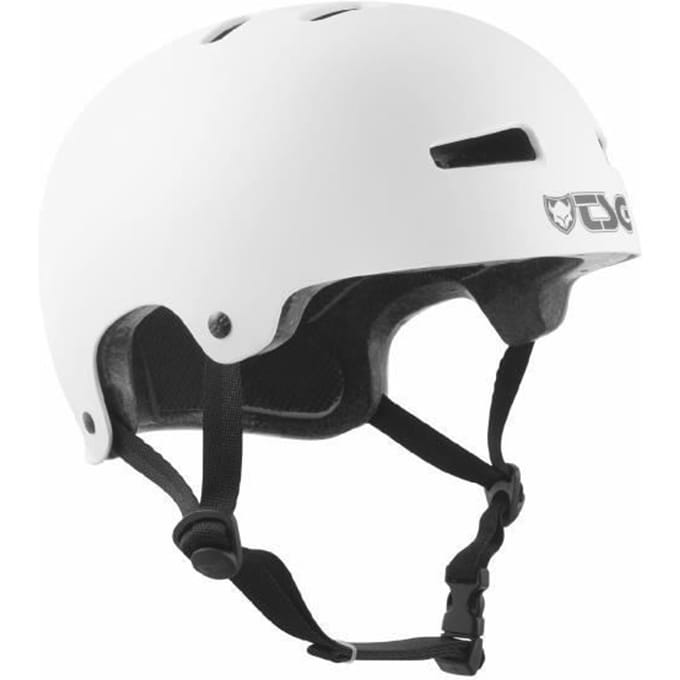Casque enfant - TSG - Evolution - Blanc satiné - XXS/XS - Coque ABS Hardshell XXS/XS blanc
