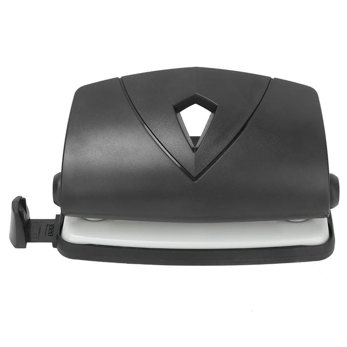 Universele Gat Sleuf Pons Papier Praktische 2-Gats Papierpons 10 Vel black