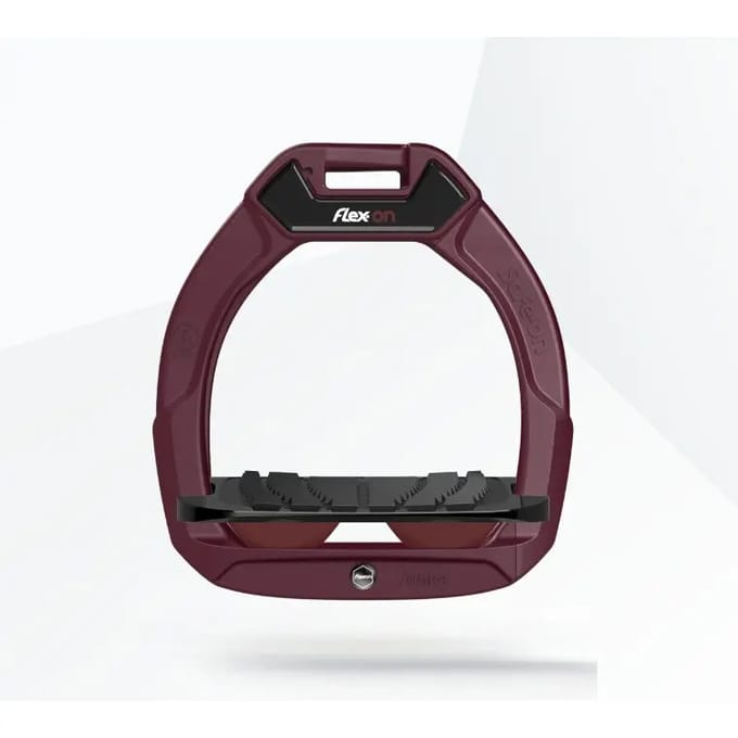 Veiligheidsstijgers Rijtraining Incliné Grip Bordeaux/ZWART/Bordeaux kind Flex-On Safe-On