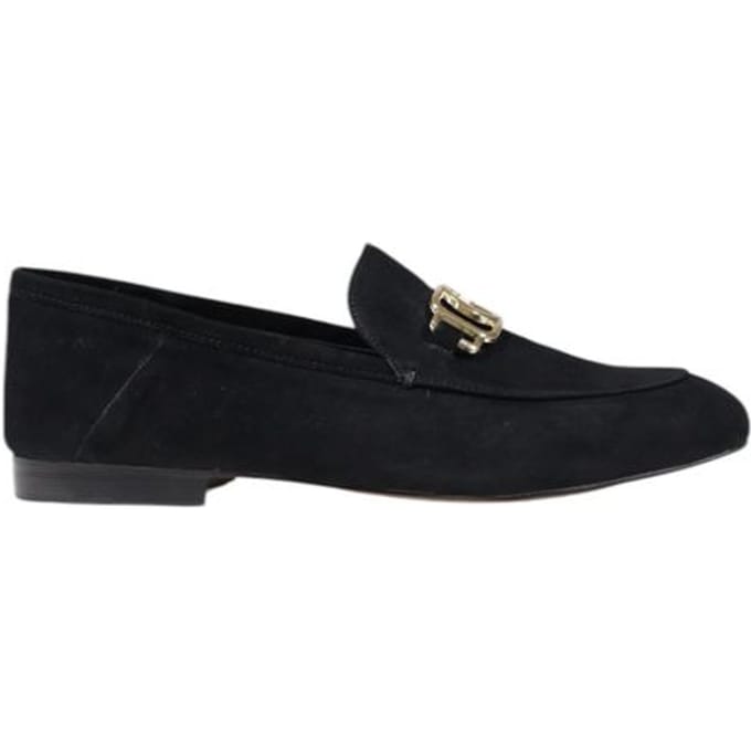 Guess Zwarte Leren Plateau Pumpen
