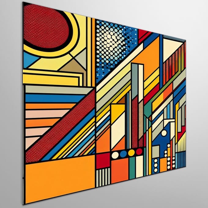 Kunstprint | Wanddecoratie | Dibond | 80 × 80 cm