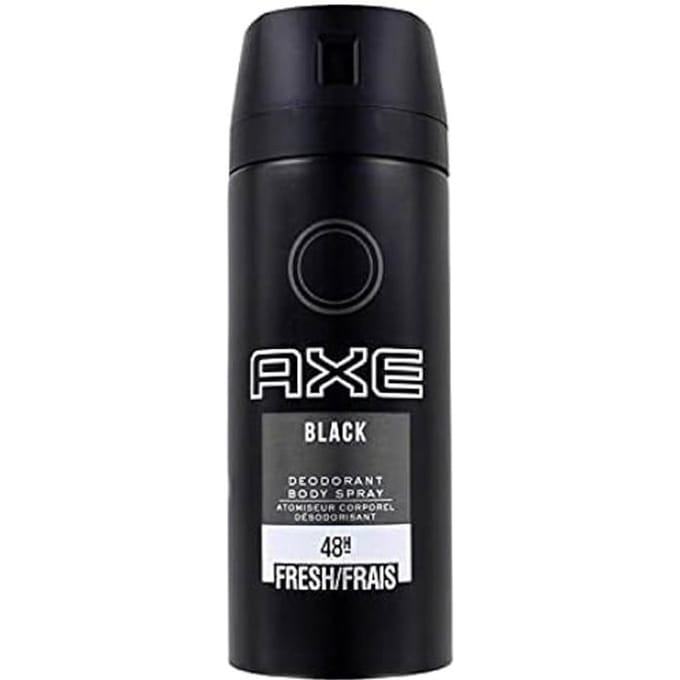 Zwarte Dampspray Deo 150 ml