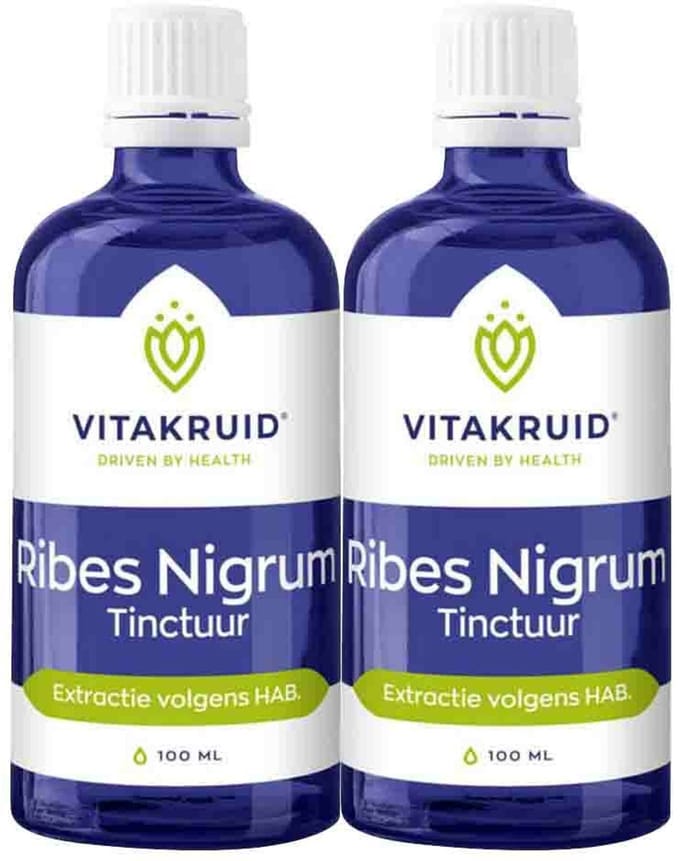 Vitakruid - Ribes Nigrum Tinctuur - 2 x 100 ml - Voordeelverpakking