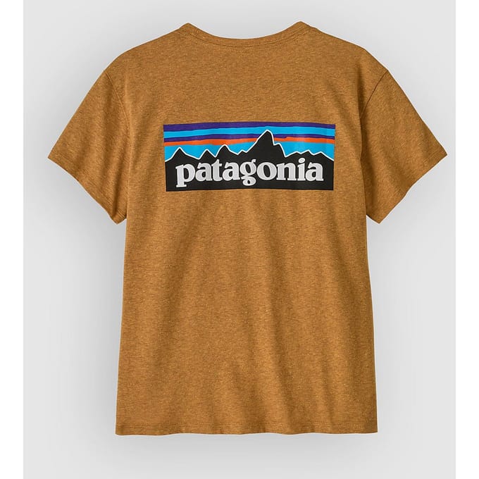 Patagonia P-6 Logo Responsibili T-Shirt oranje