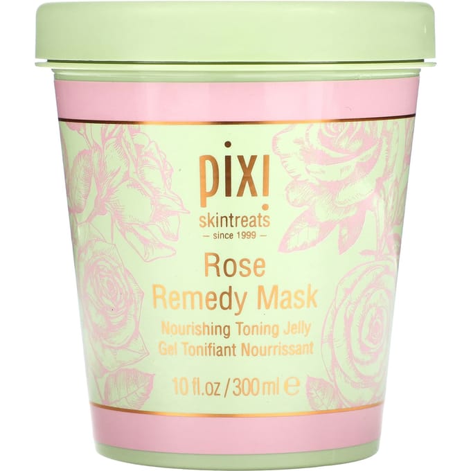 Pixi Beauty, Skintreats, Rose Remedy Beauty Masker, 10 fl oz (300 ml) white