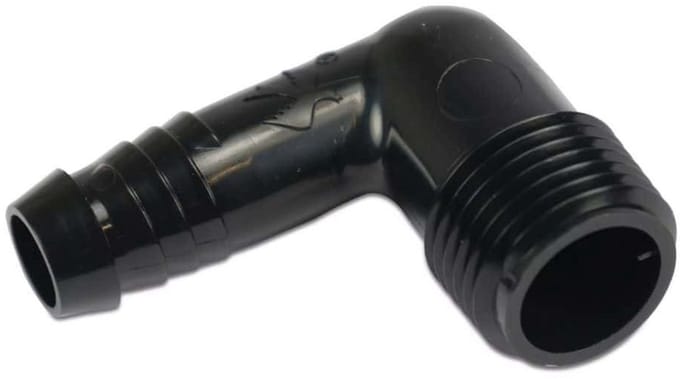 Tuinslang Hoekstuk 1/2 Inch, 90 Graden