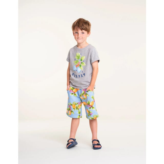 Oilily Prins sweat shorts- maat104/4yr Paars Impression
