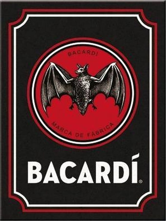 Koelkastmagneet - Bacardi New Logo