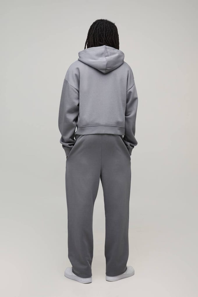 Basic Baggy Drop Crotch Jogger | Grey | Size Medium