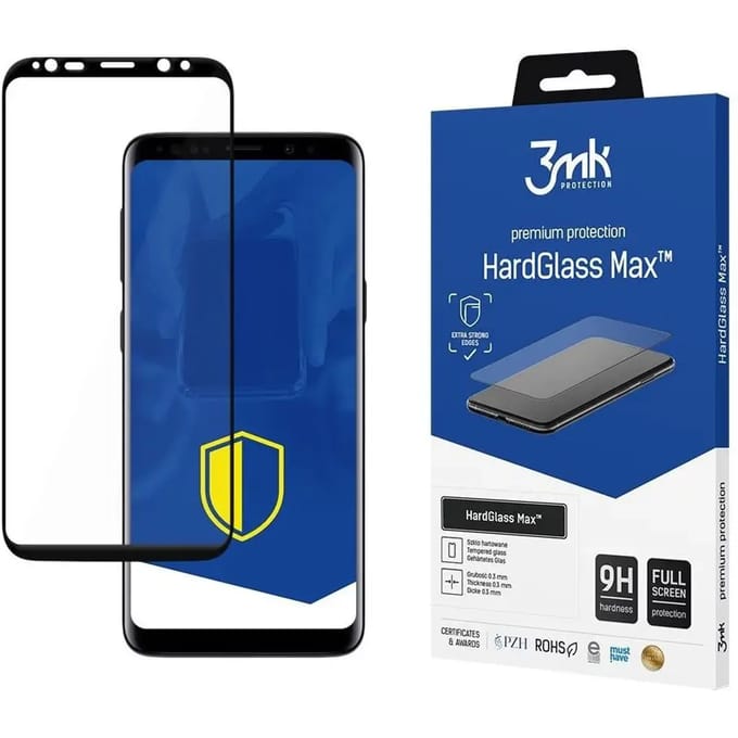 Versterkt gehard glas 3MK Samsung Galaxy S9 Plus - HardGlass Max™