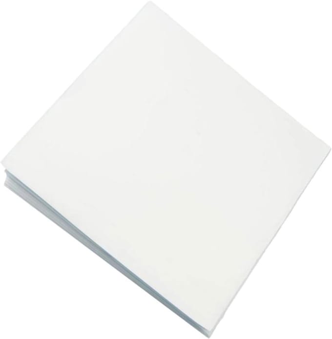 Vogelkooi Voering - Kooi Bodem - Hygiënisch Houden - Snelle Opname - 100 Stuks - Wit