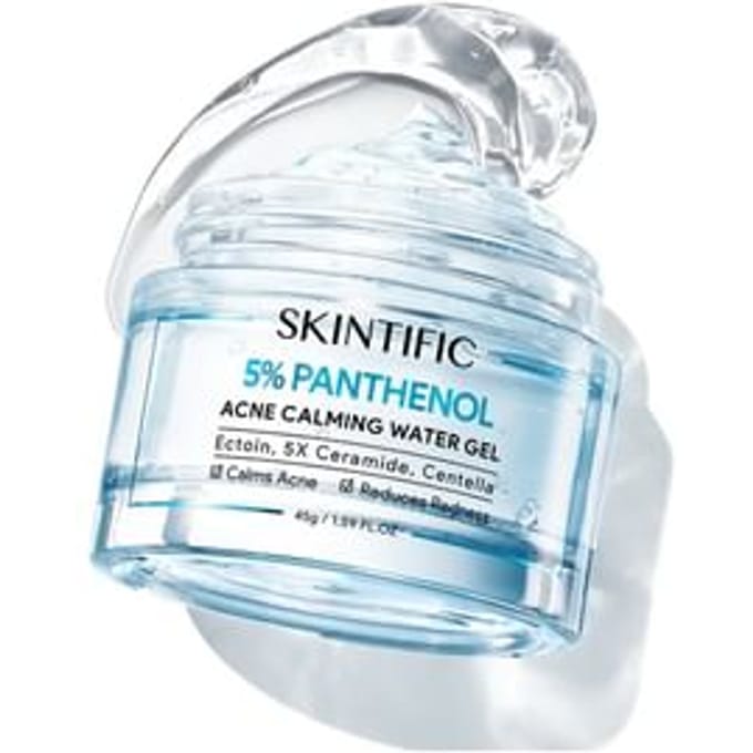 SKINTIFIC - 5% Panthenol Acne Calming Water Gel 45g