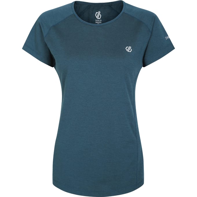 Dare 2B Dames/dames Corral T-shirt (Maanlicht Denim Marl)