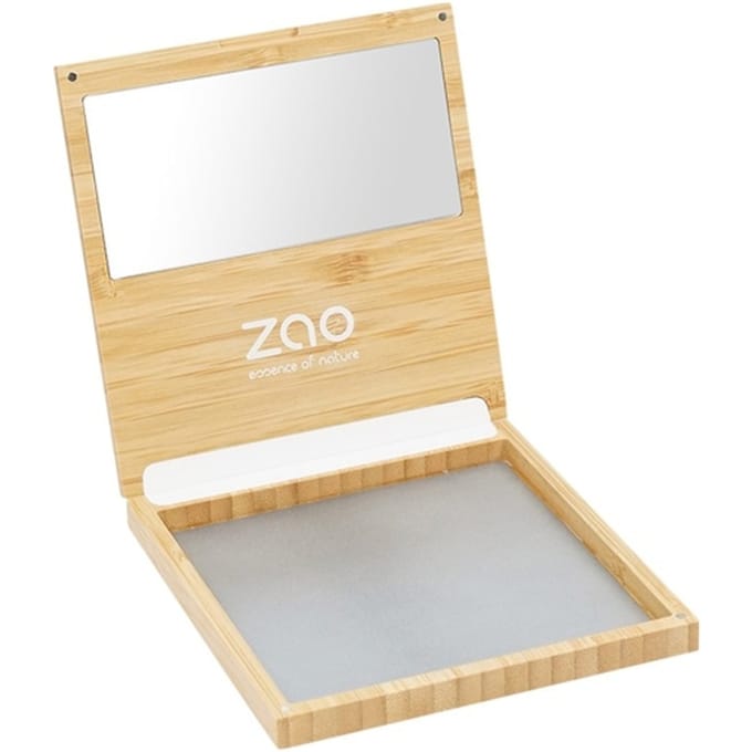 Zao Navulbare dozen Bamboe Doos L Lege make-uppaletten Dames