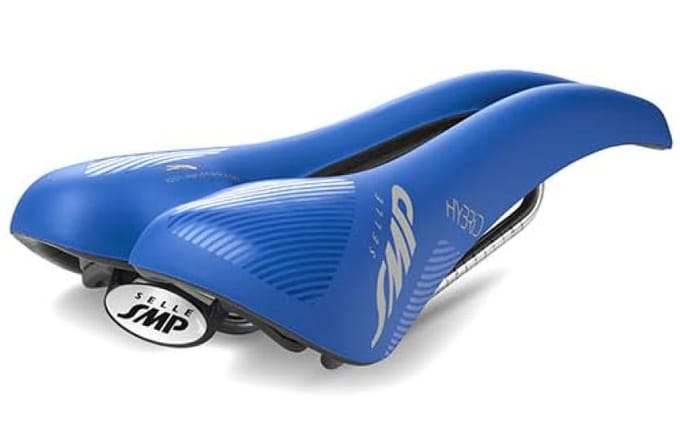 SELLE SMP HYBRID Mat Zadel, Blauw, HYBRID03-BL blue