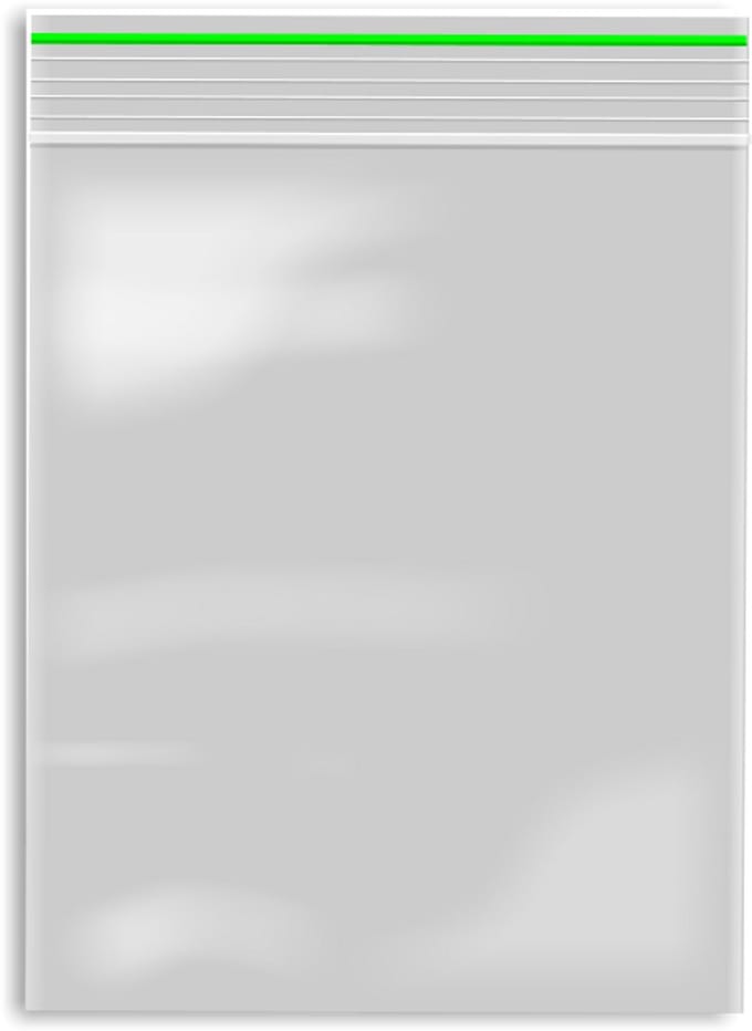 Gripzakjes 55x65mm | 1000 stuks | 0,06mm dik Kwaliteit
