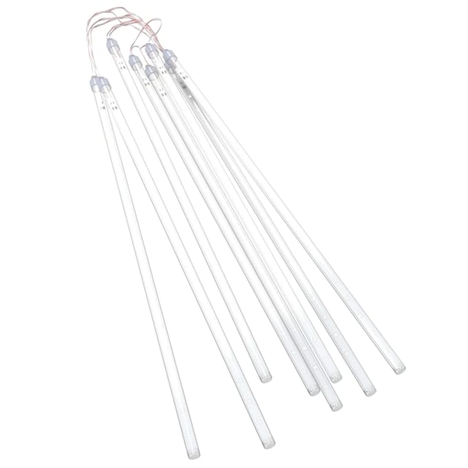 vidaXL Meteoorlichten 8 st 288 LED's binnen/buiten 50 cm blauw