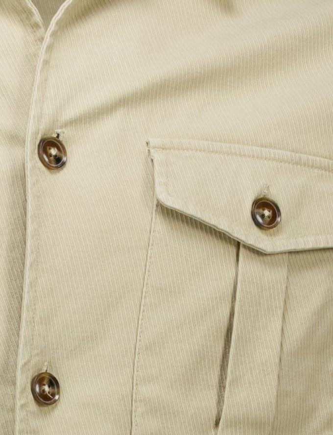 Born With Appetite Overshirt beige