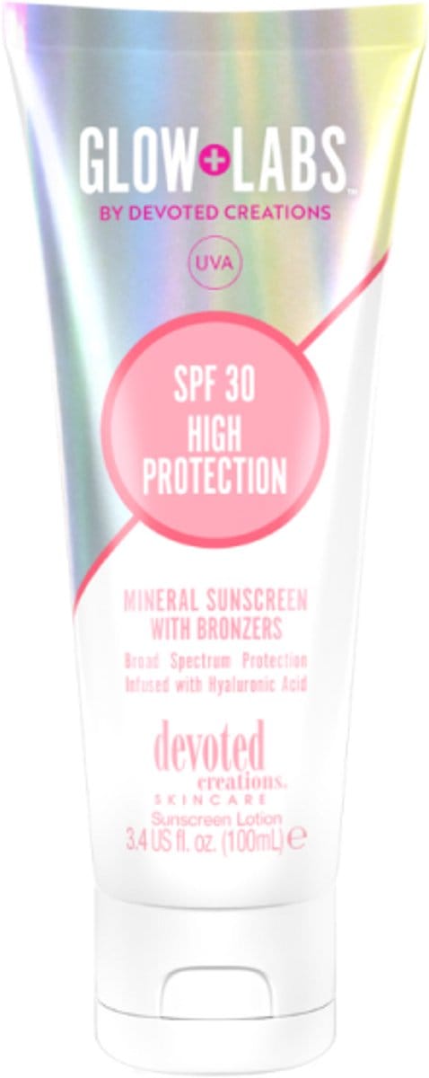 Glow Labs by Devoted Creations - SPF 30 high protection - 100ml