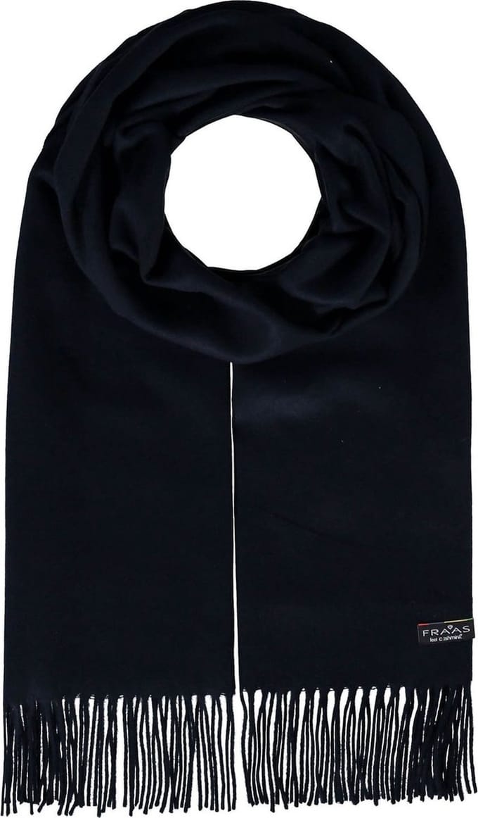 FRAAS Sjaal Pure Polyacrylic Scarf Blue Blauw