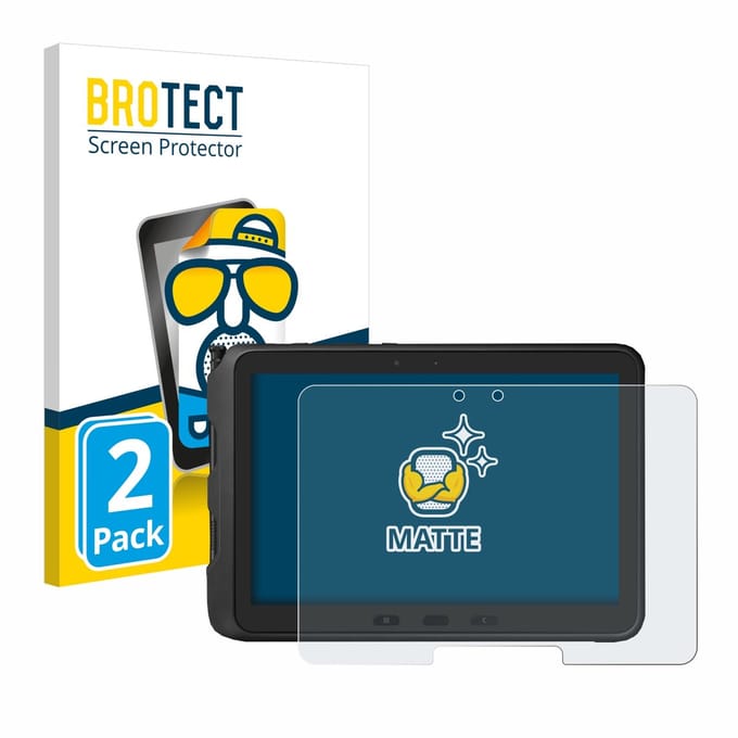 BROTECT - Screenprotector voor Samsung Galaxy Tab Active Pro - Folie Beschermfolie matte 2 Stuks