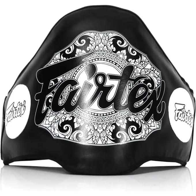 Fairtex BPV2 Lightweight Belly Pad (A.K.A. "The Champion Belt") - Zwart - One size