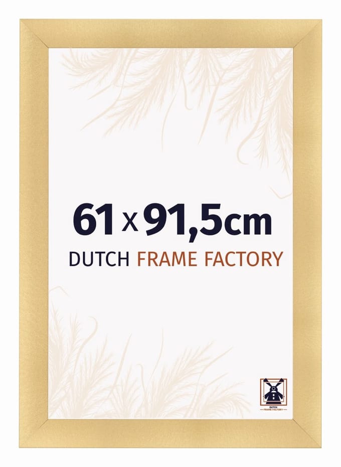 Fotolijst 61x91,5 cm - MDF - Goud Mat - Praag