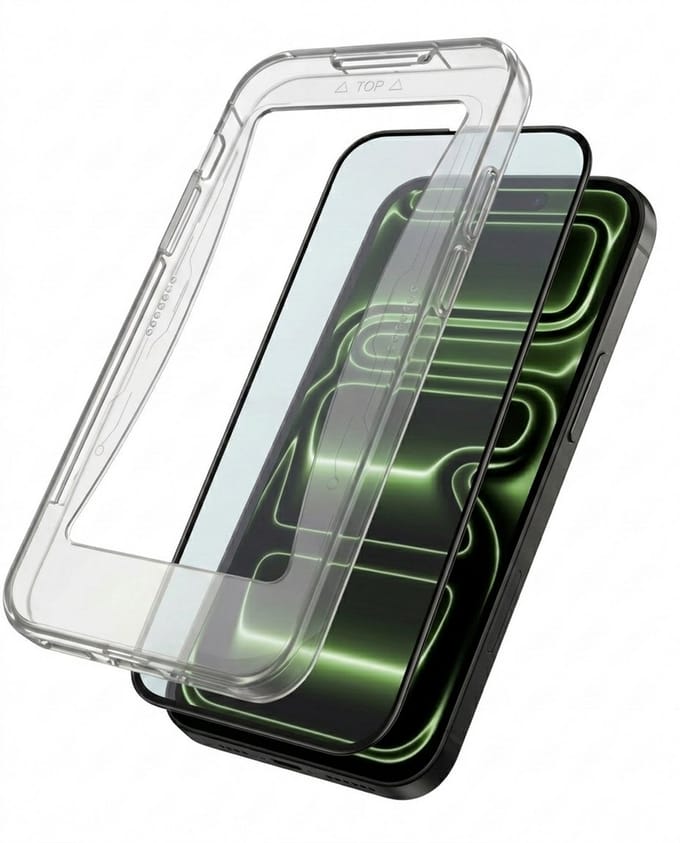 Screenprotector Geschikt voor Apple iPhone 17 Pro Max / 18 Pro Max - Met Installatie Kit - Beschermglas - Gehard Glas - Tempered Glass - Screen Protector