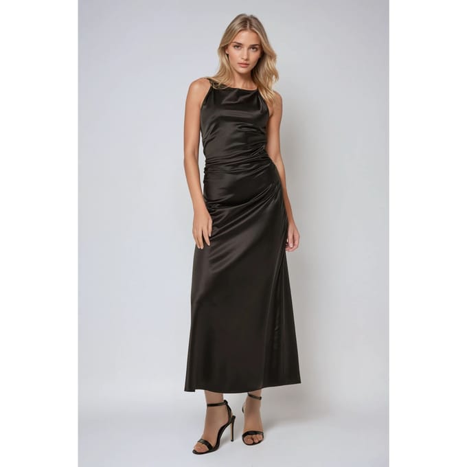 Satin Maxi Jurk