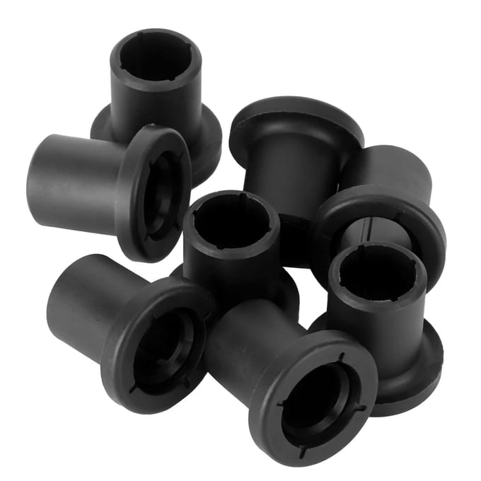 8pcs Remplacement des Longues Bagues de Bras A Avant Adapté pour Polaris Ranger XP 700 4x4 2006 2008 black