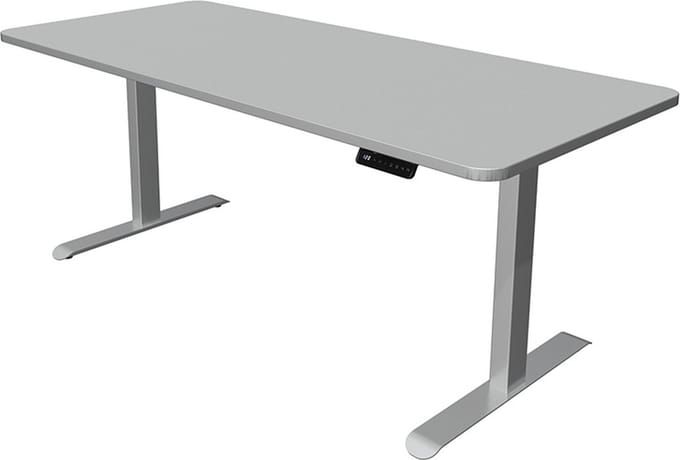 Zit sta bureau Move-3 premium grijs 180x80cm
