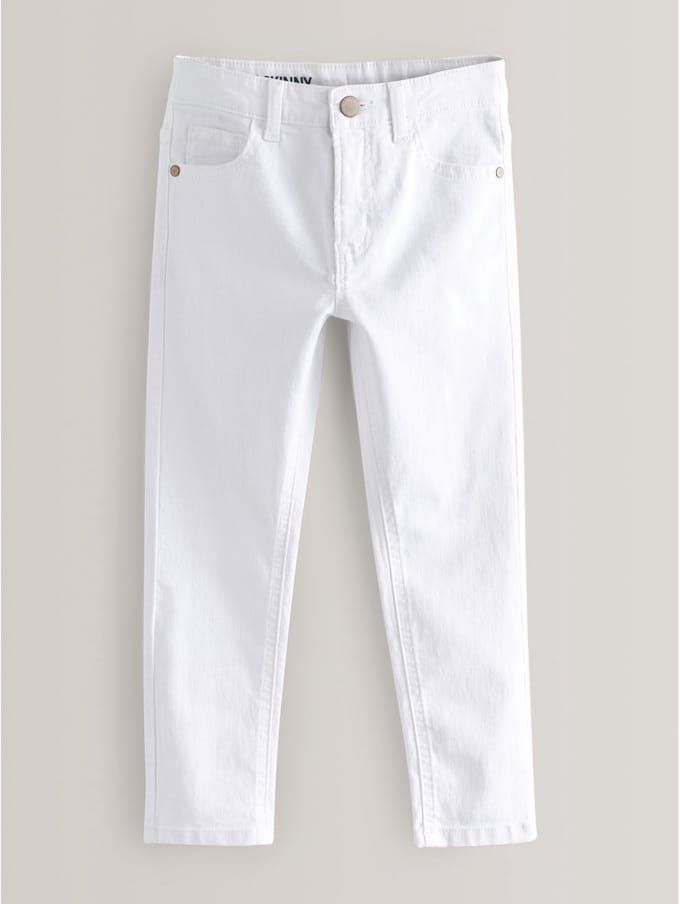 Next - Jongens - Stretchjeans skinny fit - Wit