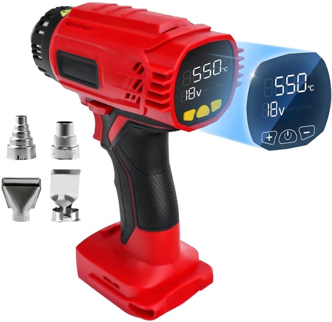 MKSS® Heatgun – Heteluchtpistool – Verfbrander