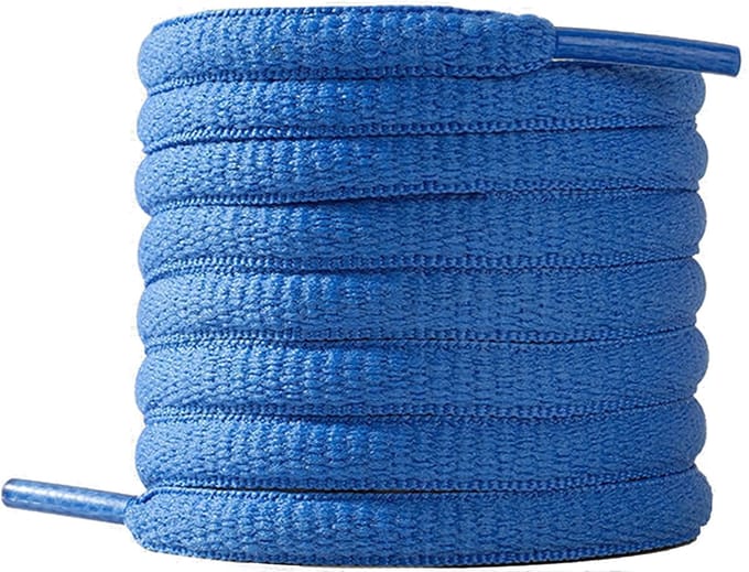 The Kicks Don Ovale Veters Blauw - 120cm - 6mm