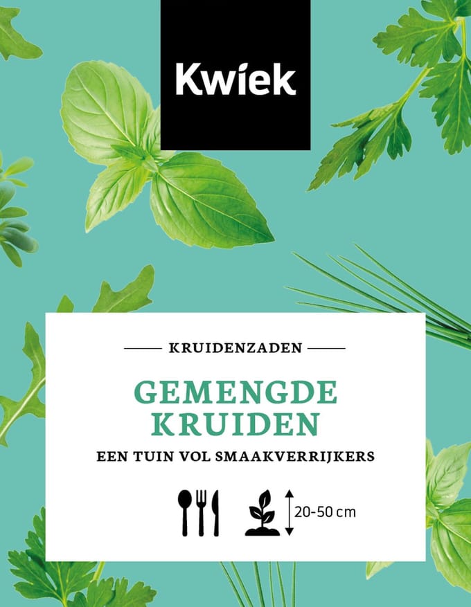 Kwiek Gemengde kruiden zaden - uitdeelzakjes (25 stuks)