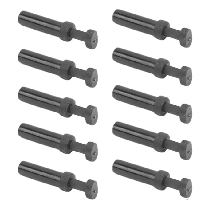 100 Stuks Druk om te Verbinden Fitting Stekker Plastic Industriële Pneumatische Accessoires 6mm