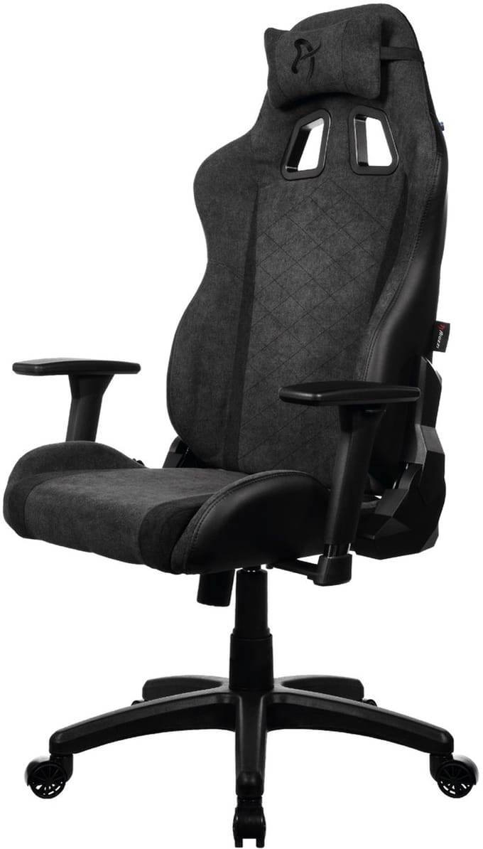 Arozzi Avanti Gamingstoel - Soft Fabric™ - Donkergrijs