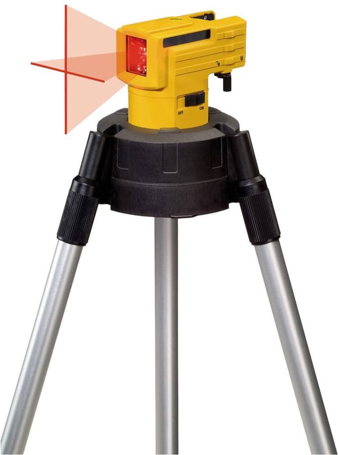 Stabila LAX 50, 2-pcs Kruislijnlaser Incl. statief Reikwijdte (max.): 10 m
