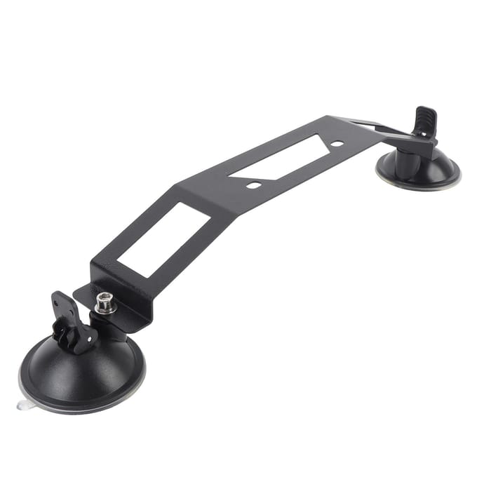 Satelliet Zuignap Auto Mount Aluminiumlegering Verstelbaar Weerbestendig Satelliet Installatiekit gray