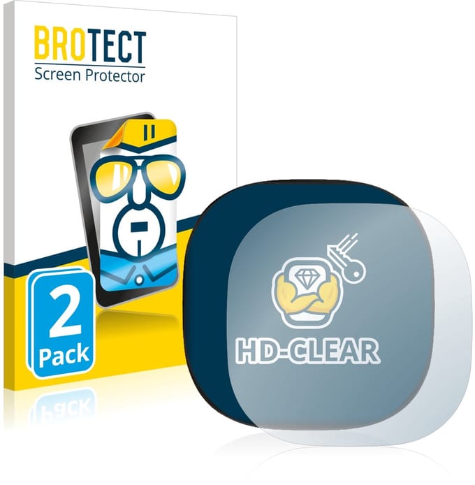 BROTECT - Screenprotector voor ecobee Smart Thermostat Premium - Folie Beschermfolie transparant 2 Stuks