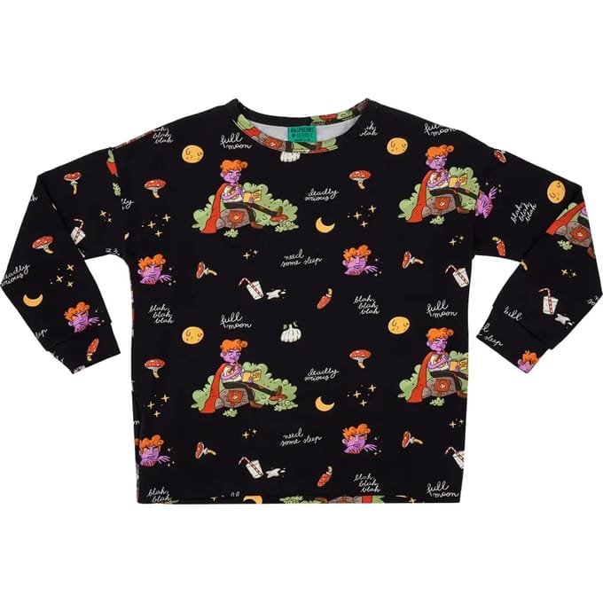 Meisjes-T-shirt met lange mouwen Raspberry Republic