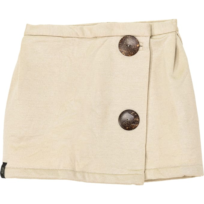 Ademende microfiber kraag met knopen 61100 vrouw