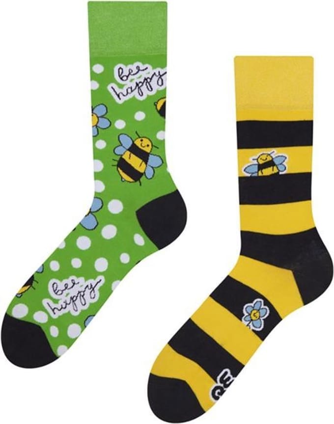 Dedoles Sokken - Bee Happy - Unisex Maat 35-38