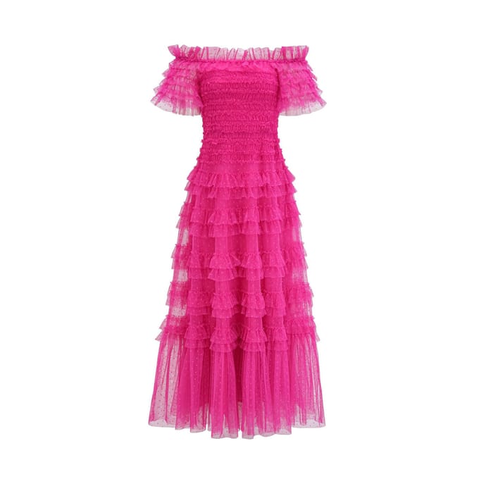Nieuwe jurk taille en dunne grote rok medium en lange rok temperament effen kleur jurk L