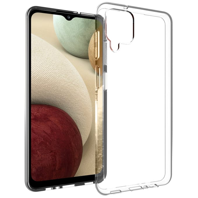 Accezz Hoesje - Geschikt voor Samsung Galaxy A12 - Clear Backcover - Transparant